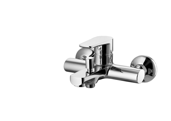 Rust Proof Brass Single Lever Shower Faucets Bath And Shower Mixer For Apartment