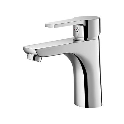 Polished 3 Hole Bathroom Vanity Faucets Washroom Water Tap Resist Corrosion