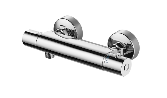 271mm Thermostatic Bath Shower Mixer Taps Wall Mounted Constant Temperature