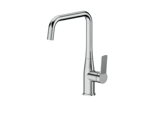 360 Degree Rotatable Front Window Single Lever Mixer Tap For Kitchen Chrome