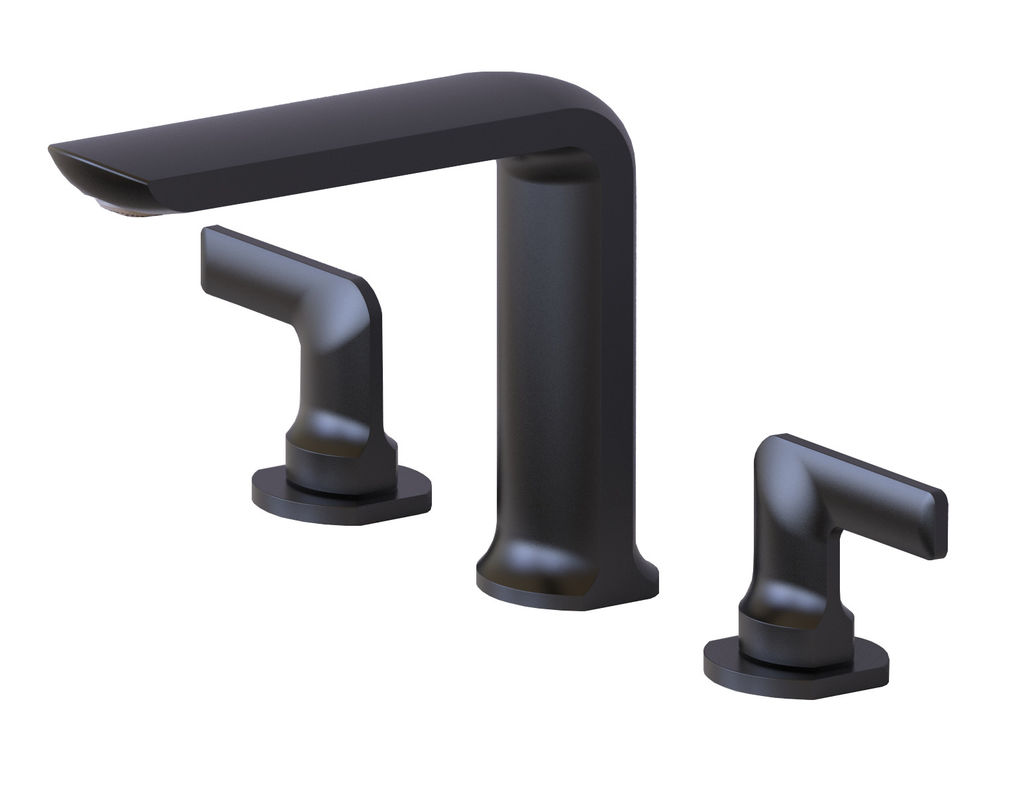 Bathroom Tap In Classic Design Two Lever Mixer Tap For Countertop ...
