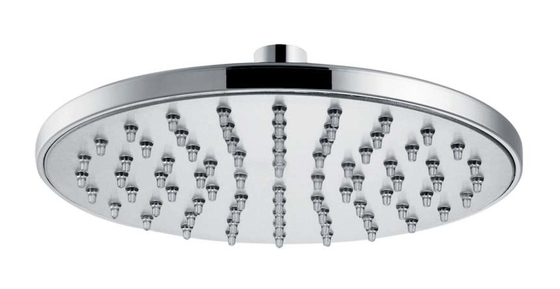 CONNE Bathroom Shower Spare Parts Round Rain Shower Head Chrome Finished