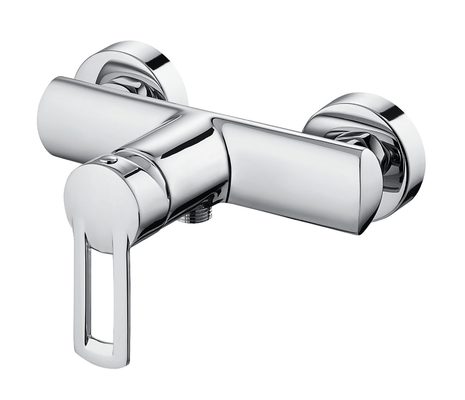 35mm Cartridge Bathroom Wall Mixer Taps Low Pressure Bath Shower Mixer 207mm