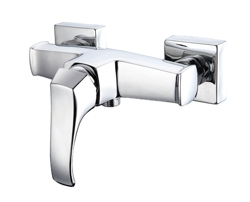OEM Polished One Handle Shower Mixer Faucet High Temperature Resistant