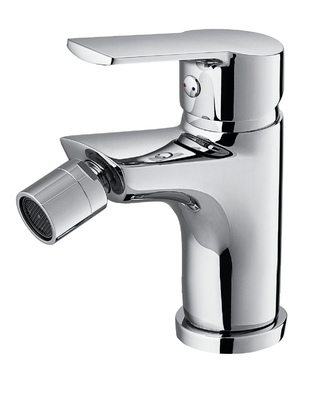 Anti Rust Hot And Cold Water Toilet Bidet Faucet Single Handle 142mm Length