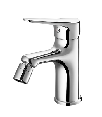 Solid Brass Zinc Handle Bidet Faucet For Bathroom Prevent Fingerprints