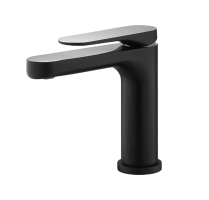 Matt black&amp;chrome Wash basin Faucet  25mm Ceramic Cartridge  Faucet