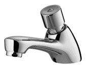 Polished Water Saver Time Delay Faucet Push Button Mixer Taps Home Outdoor