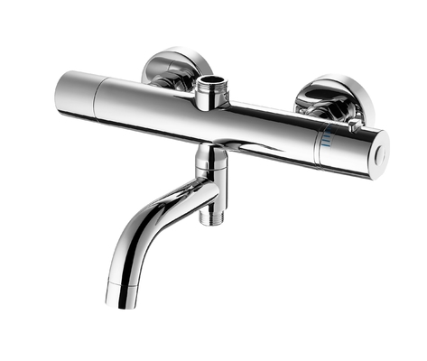Temperature And Flow Adjustment Thermostatic Faucet  Thermostatic Tap Mixer