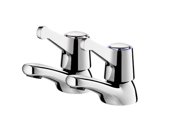 Brass Cartridge Double Handle Tub Faucet