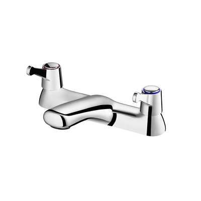Contemporary Two Handle Faucet 228mm Length Centerset Bathroom Faucet