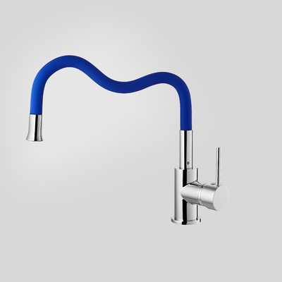 Alterable Spout 1 Handle Deck Mount Kitchen Faucet Flexible Kitchen Sink Tap