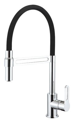 Black Pull Out Spray Kitchen Tap Hollow Handle Kitchen Sink Water Faucet
