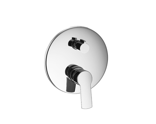 35mm Ceramic Cartridge Wall Mounted Mixer Tap Shower Single Lever Bath Mixer