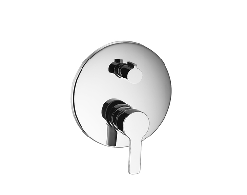 Rust Resistance Single Lever Wall Mixer Surface Mount Shower Faucet