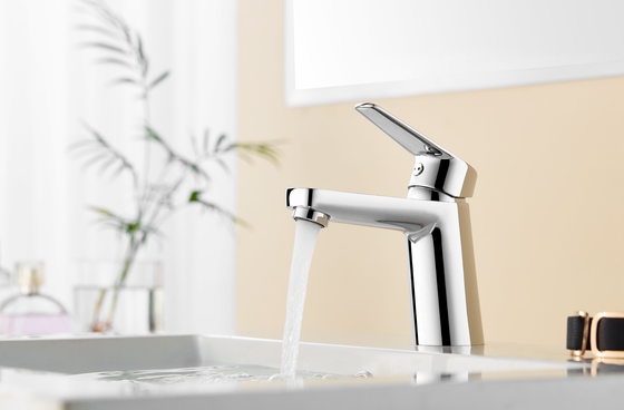 Bathroom  Wash basin Faucet Mixer Tap Basin Cold Hot Water 3/8 Inch