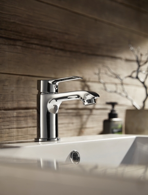 Single-Hole Installation Wash basin Faucet Single-Hole Chrome