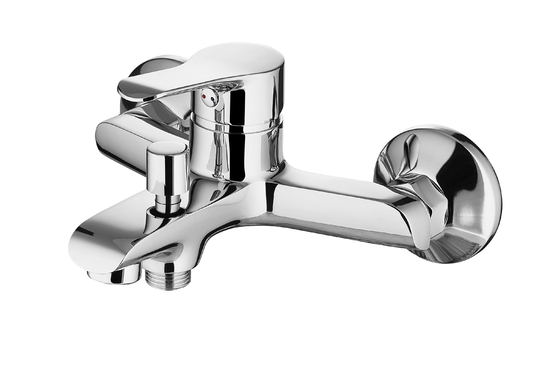 CONNE Brass Wall Mounted Bath Shower Mixer Tap Easy To Install