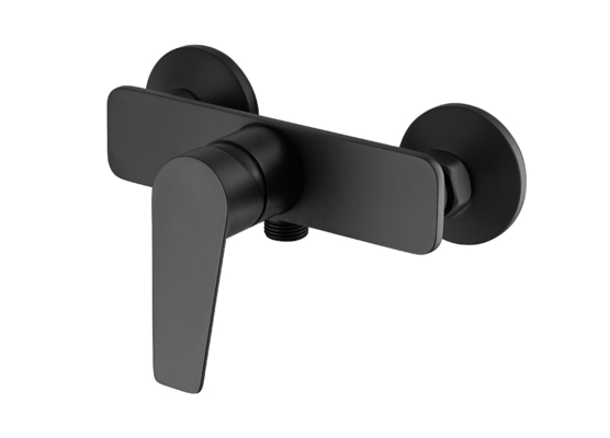 High Quality Brass Body Shower Mixer Faucet Single Lever Chrome Matt black