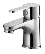 Single Lever  Wash Basin Faucet ceramic cartridge chrome Bathroom tap