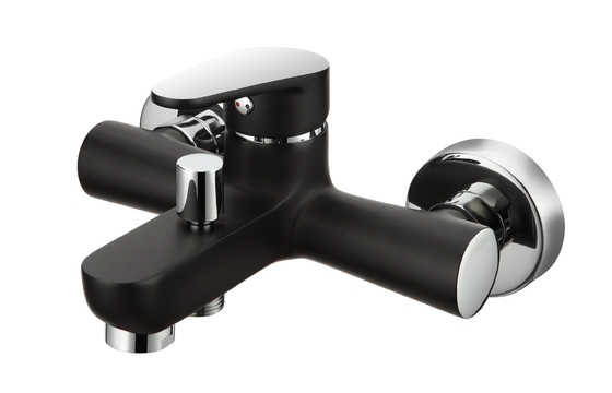Wall Mounted Brass Bath Shower Faucet Single-Lever Bath Mixer Tap