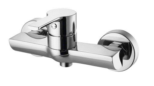 Wall Mounted  Shower Mixer Faucet Bathroom Brass，single Handle