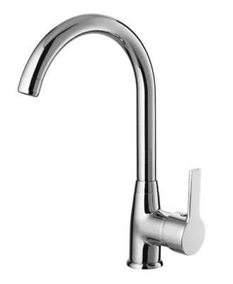 360° Swivelling High Pressure Kitchen Mixer Faucet Single Lever Sink Mixer Tap