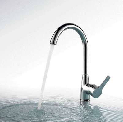 360° Swivelling High Pressure Kitchen Mixer Faucet Single Lever Sink Mixer Tap