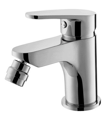 Deck Mounted Single Lever Bidet Faucet 135mm High Single Handle Basin Mixer