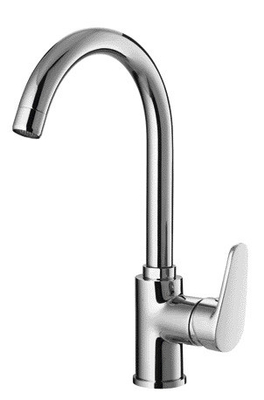 360° Swivelling Single Lever Kitchen Mixer Faucet High Pressure Mixer Tap for Kitchen Sink