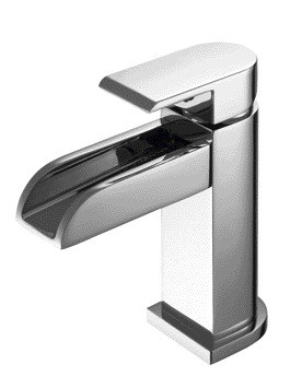 Chrome Bathroom Tap With Spout Height 83 Mm With Pull Rod Bathroom Fitting