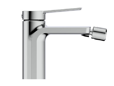Bathroom Single Lever Bidet Mixer 360° Comfort Height 82 Mm