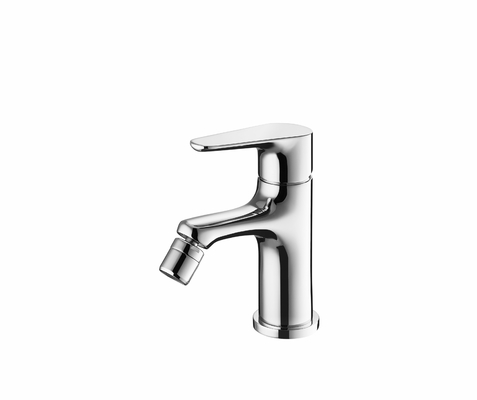 Bathroom Single Lever Bidet Mixer Tap With Rotating Spout