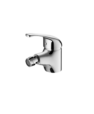 Copper Body Bidet Faucet Rotatable Cold Heat Electrified Silver