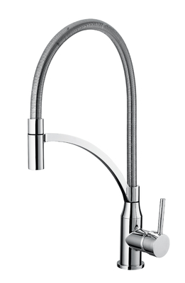 Spiral Spring 360° Swivel Kitchen Mixer Faucet 35mm Cartridge Scratch Resistant