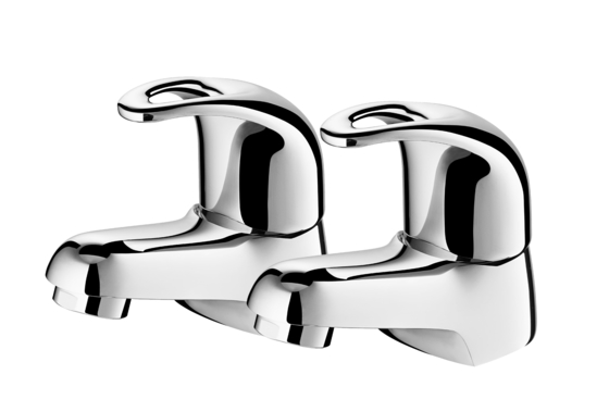 Rustproof Bathroom Washbasin Tow Handle Faucet Water Saving 11.6cm Length