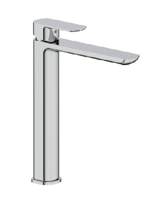 Modern Brass Waterfall High Rise Basin Tap Hot And Cold Adjustable For Bathroom