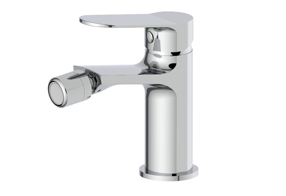 Single Lever Bidet Tap Water-Saving Single-Hole Mounting Durable Surface Chrome