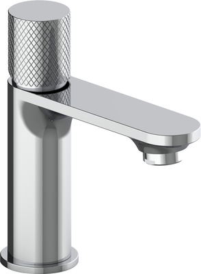 Contemporary Brass Basin Faucet with Ceramic Valve Single Handle Cold/Hot Water Mixer - Series 3120