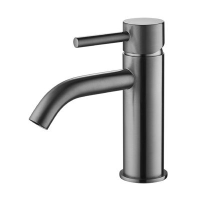 Ceramic Valve Core Deck Mounted Mixer Faucet 0460 Hot Cold Water Kitchen Tap with Zinc Alloy Handle