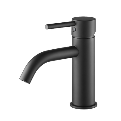 Modern Stainless Steel Zinc Alloy Basin Faucet Ceramic Valve Mixer Tap for Kitchen Vanity Installation